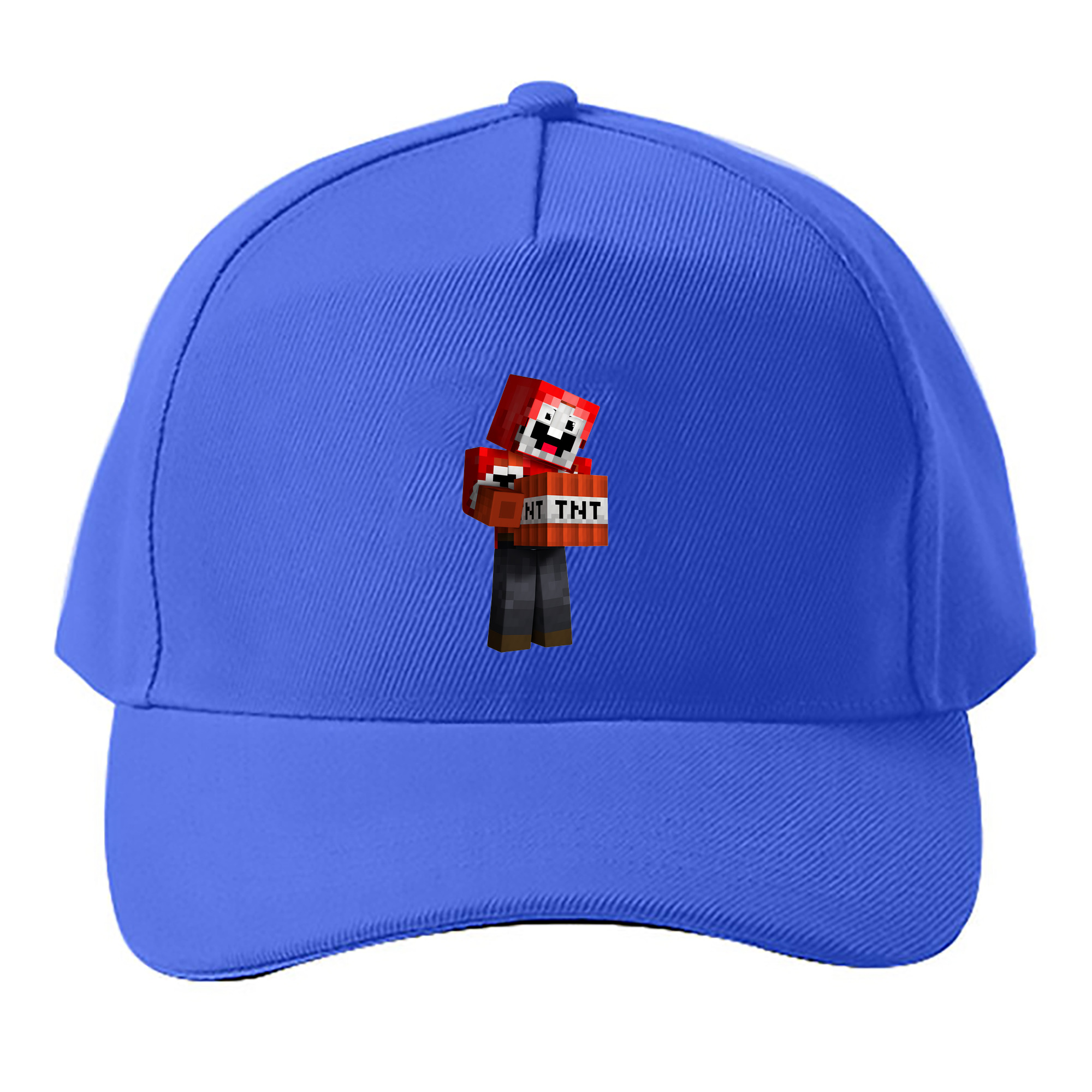 （画像用） マインクラフト ブロックの世界 Minecraft MC Block world ベースボールキャップ 綿100％ 男女兼用 帽子 スポーツ